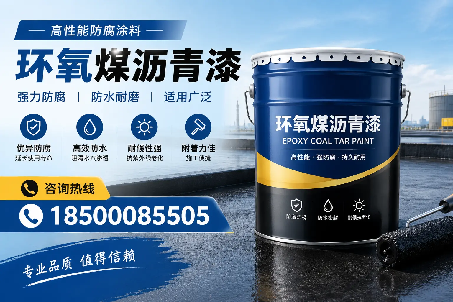 环氧煤沥青漆的主要成分与功能，白城用户深度了解